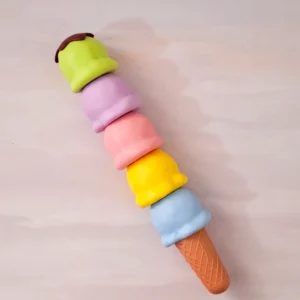 Set Destacador cono helado 5 colores