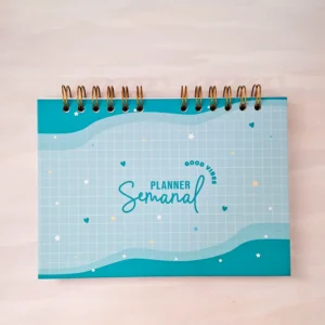 Planner semanal Turquesa