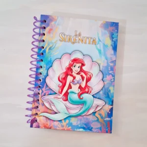 Cuaderno La Sirenita